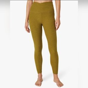 Beyond Yoga Spacedye At Your Leisure Midi Legging in Gold Bronze, S